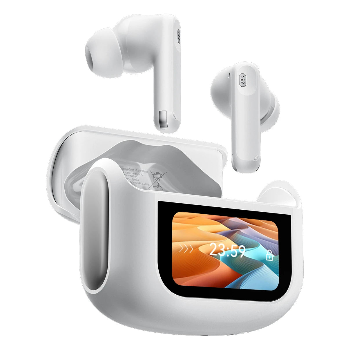 Blackview Airbuds 12 IPX7 TWS In-Ear-Kopfhörer ANC/ENC Aktive Geräuschunterdrückung