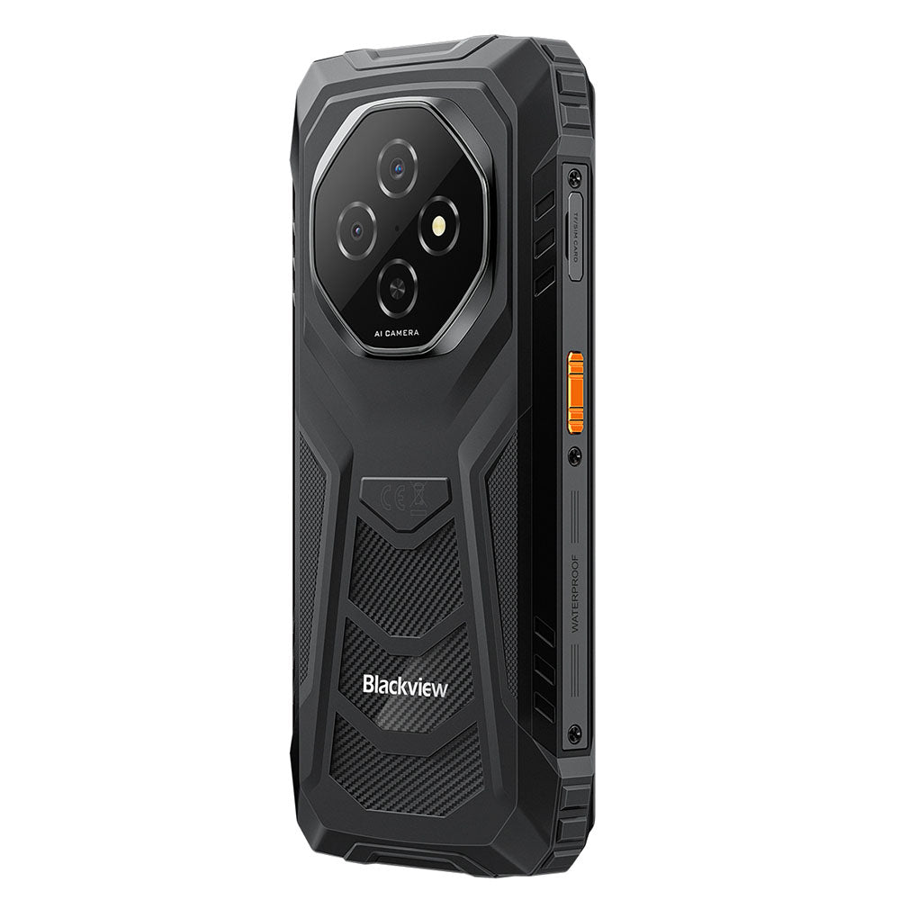 BLACKVIEW Fort 1 - AI Outdoor Handy 6.56'', 128GB ROM 4GB RAM, 10 000 mAh, Unisoc Tiger T615 Octa-core 4G