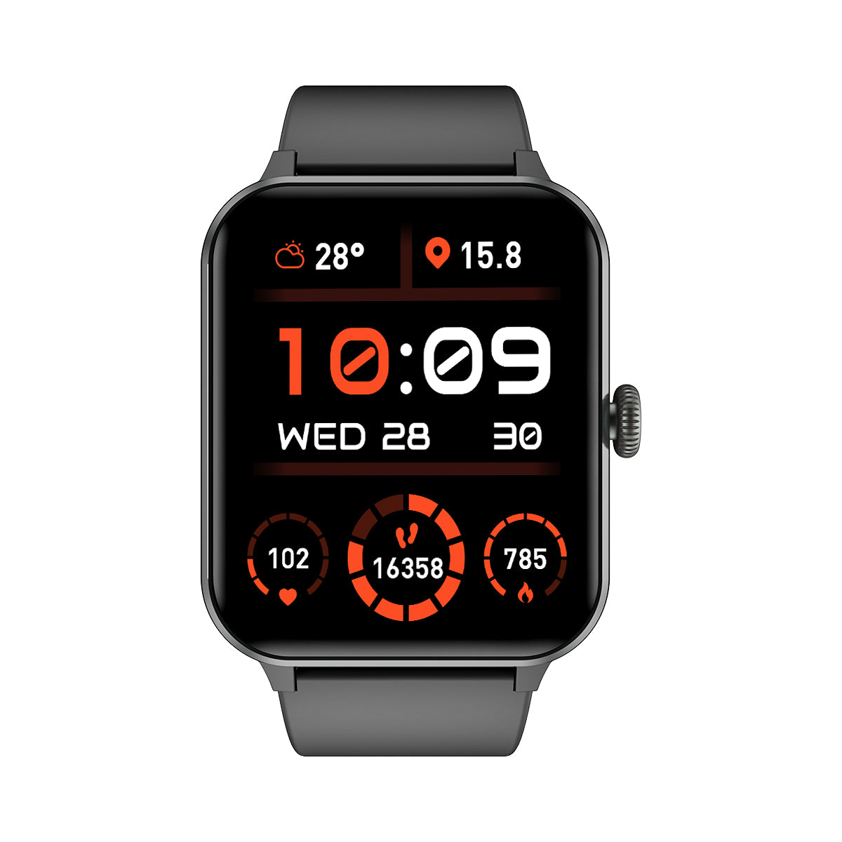 Blackview R50 – Sport-Smartwatch | Herzfrequenzmessung, Schlafüberwachung, 100+ Sportmodi, IP68, Bluetooth-Anrufe
