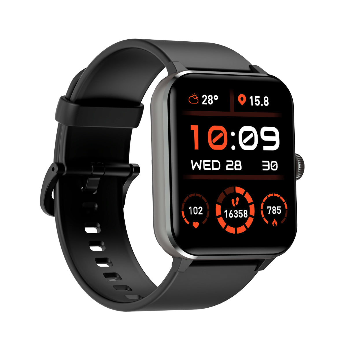 Blackview R50 – Sport-Smartwatch | Herzfrequenzmessung, Schlafüberwachung, 100+ Sportmodi, IP68, Bluetooth-Anrufe