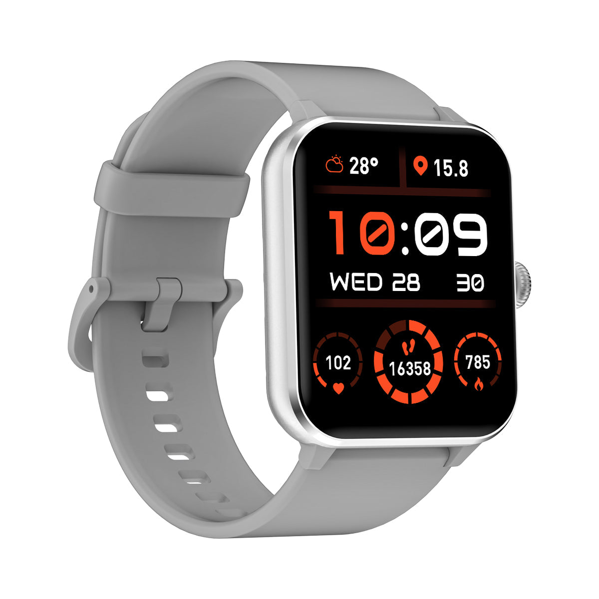 Blackview R50 – Sport-Smartwatch | Herzfrequenzmessung, Schlafüberwachung, 100+ Sportmodi, IP68, Bluetooth-Anrufe