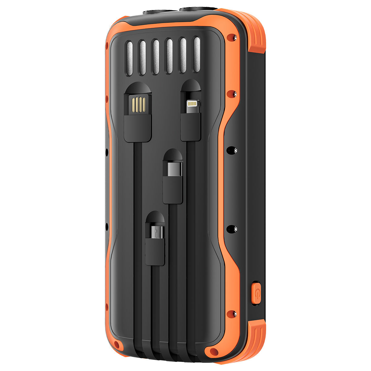 Blackview TERRA 20 – Robuste Powerbank IP54 20 000 mAh | 5 Ladeanschlüsse, Integrierte Doppel-Taschenlampe