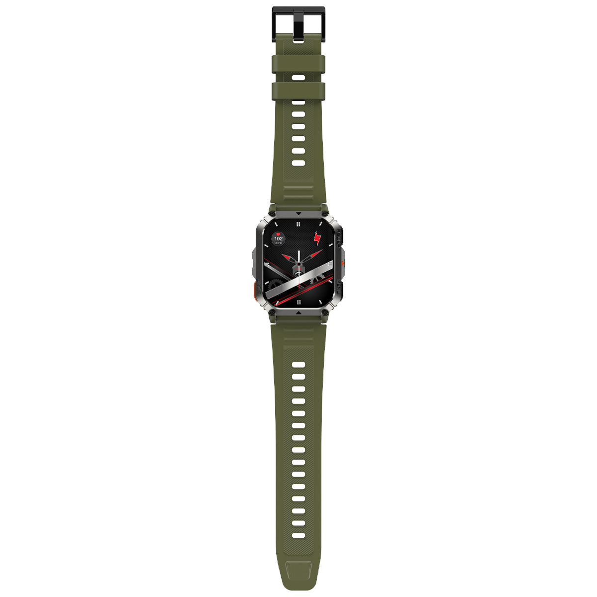 Blackview W70 Pro - Smartwatch Outdoor 2,01 Zoll mit LED-Taschenlampe – Militär Fitness Tracker 900 mAh IP68 Wasserdicht