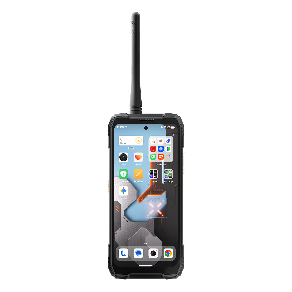 Blackview XPLORE 1 Walkie Talkie - 5G Outdoor Smartphone 6,78" 120 Hz Hauptdisplay, 2,01" Zweitdisplay & 20.000 mAh Akku