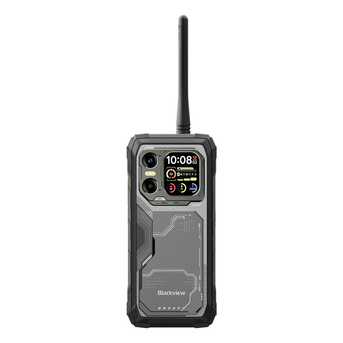 Blackview XPLORE 1 Walkie Talkie - 5G Outdoor Smartphone 6,78" 120 Hz Hauptdisplay, 2,01" Zweitdisplay & 20.000 mAh Akku