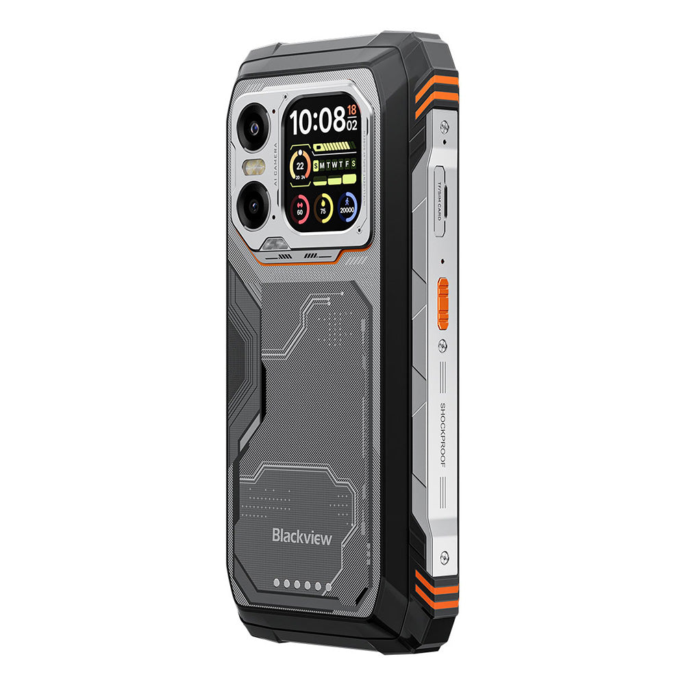 Blackview Xplore 1 - AI Robustes Smartphone 5G 6.78" 120Hz mit 170 LM Taschenlampe & 2,01"-Sekundärdisplay, 20 000 mAh, 12GB+256GB