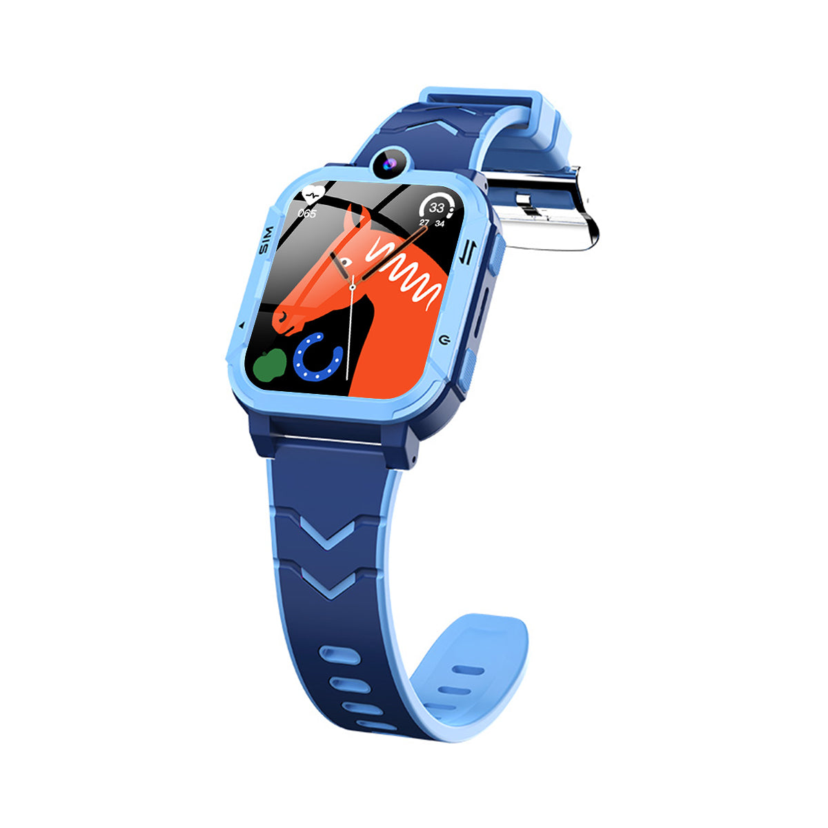 Blackview Z20 - Montre Connectée Pour Enfants 1.83'' IP67 Wasserdicht GPS Tracker 4G-Videoanruf
