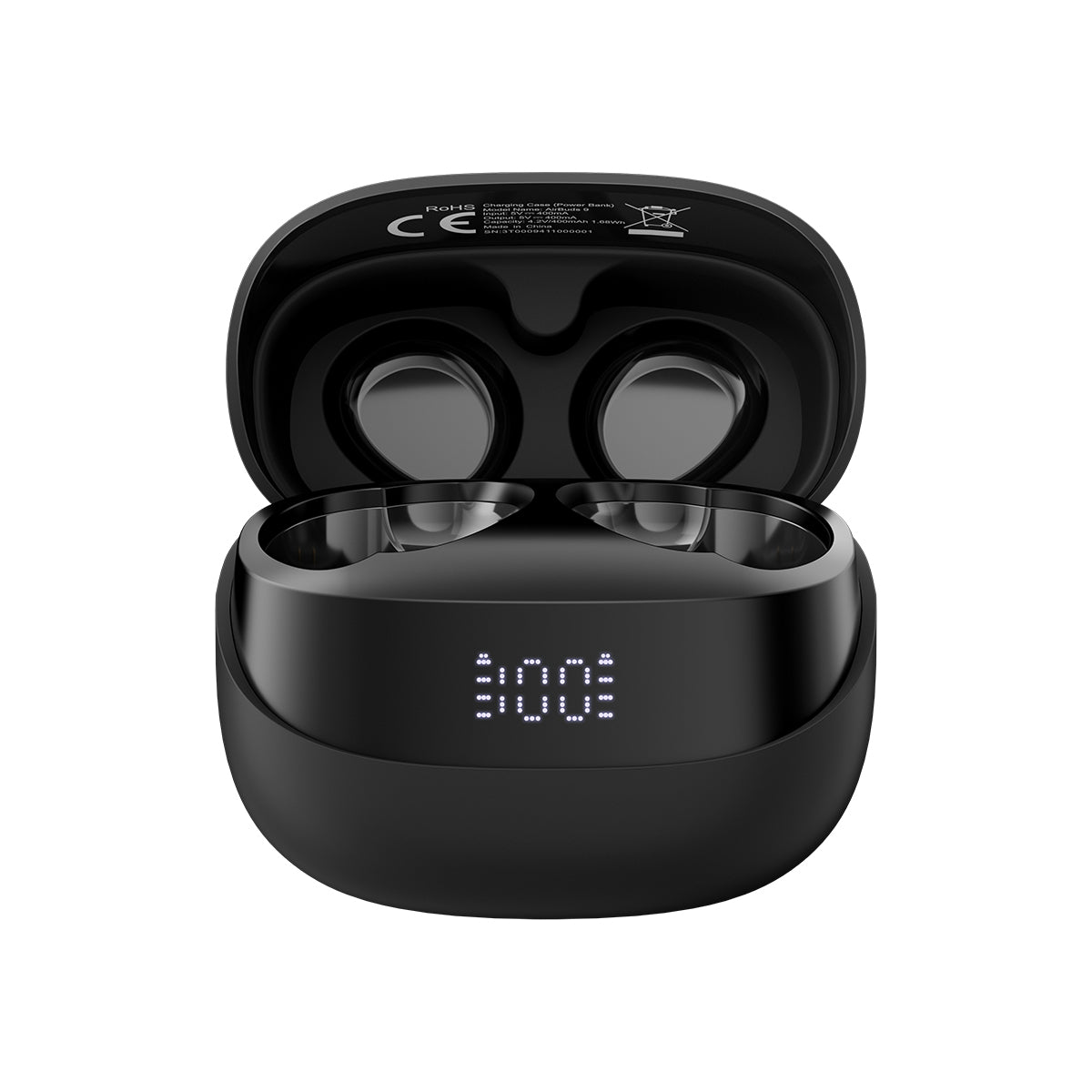 Blackview Airbuds 9 Intelligente LED-Leistungsanzeige PNC-Geräuschunterdrückung Schlafmodus In-Ear TWS