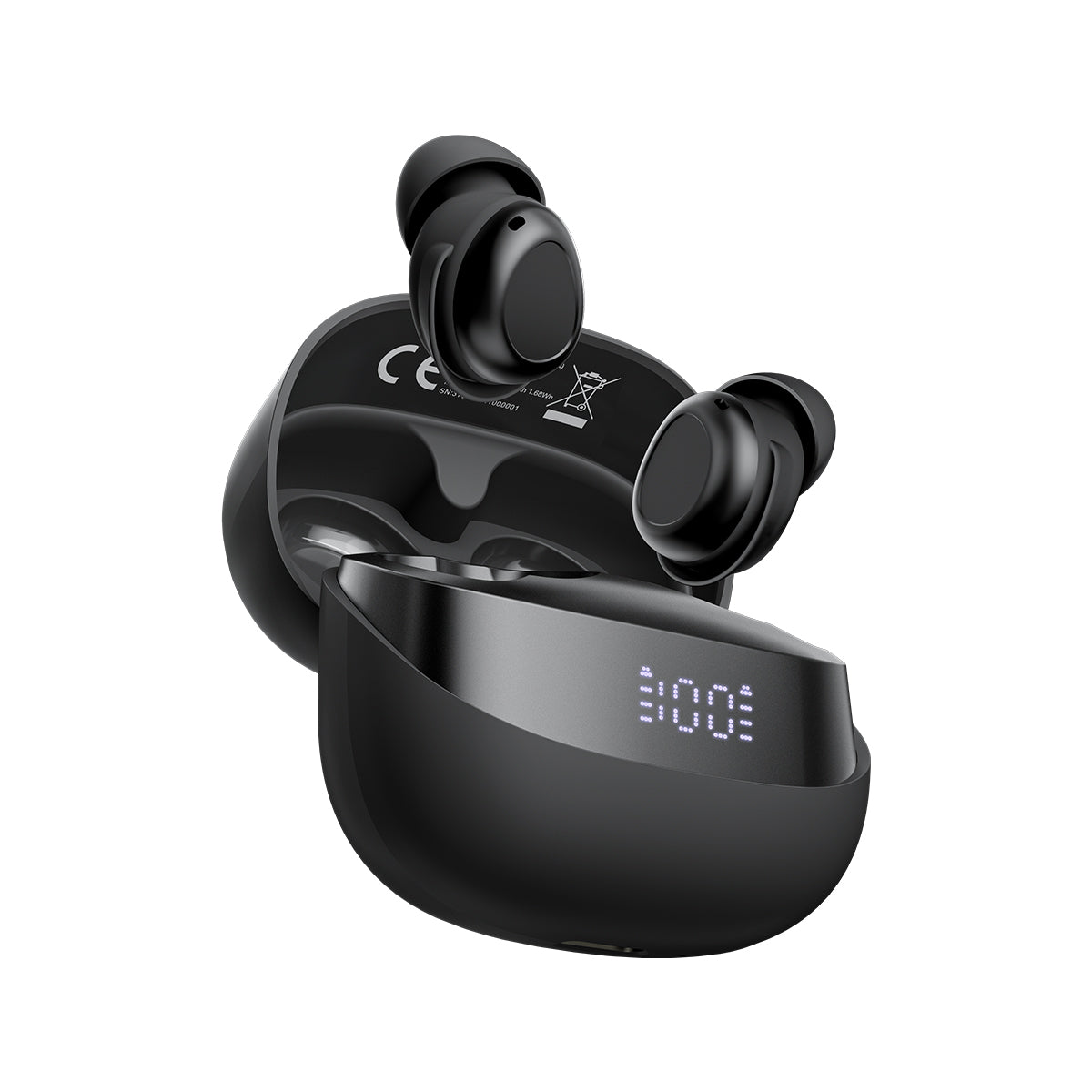Blackview Airbuds 9 Intelligente LED-Leistungsanzeige PNC-Geräuschunterdrückung Schlafmodus In-Ear TWS