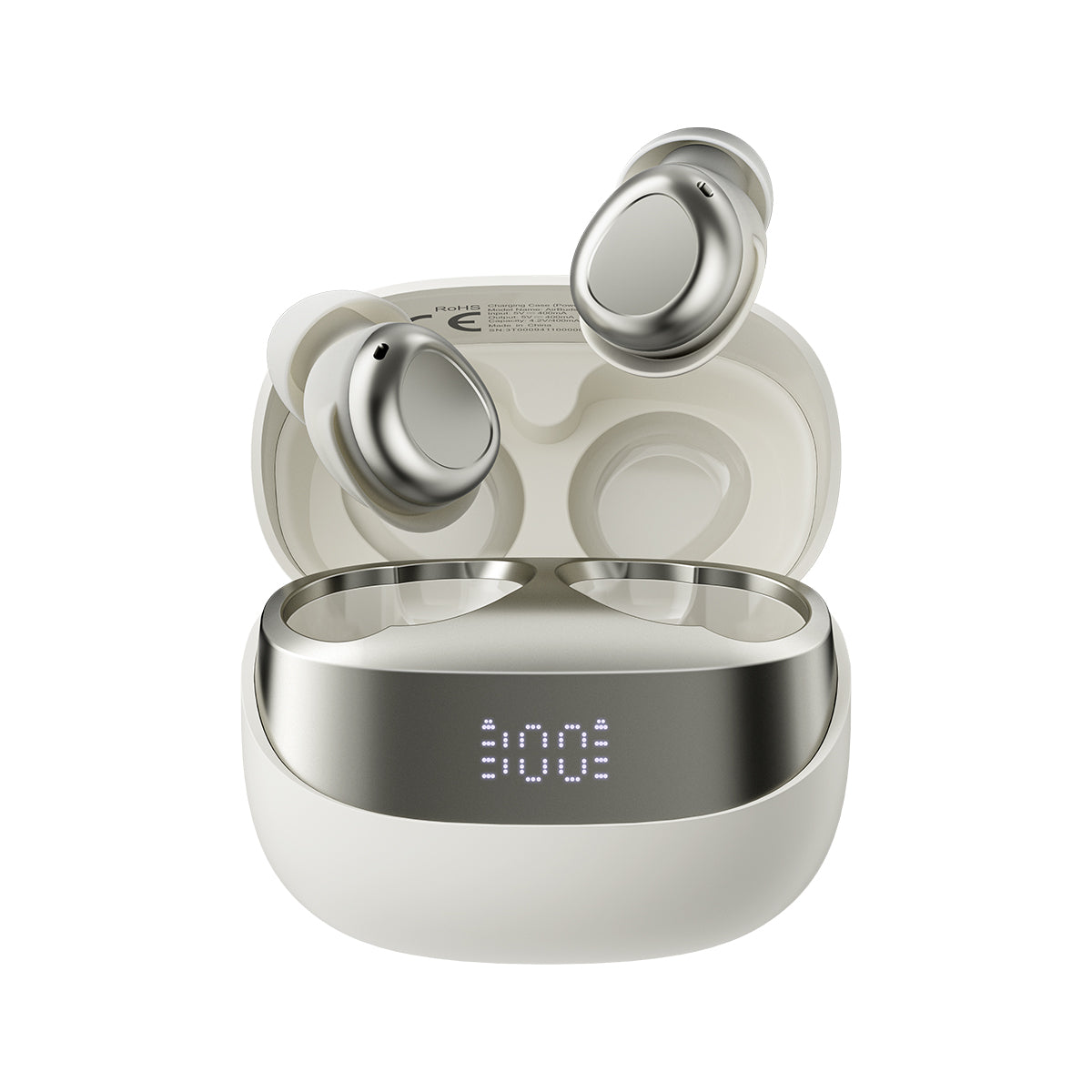 Blackview Airbuds 9 Intelligente LED-Leistungsanzeige PNC-Geräuschunterdrückung Schlafmodus In-Ear TWS