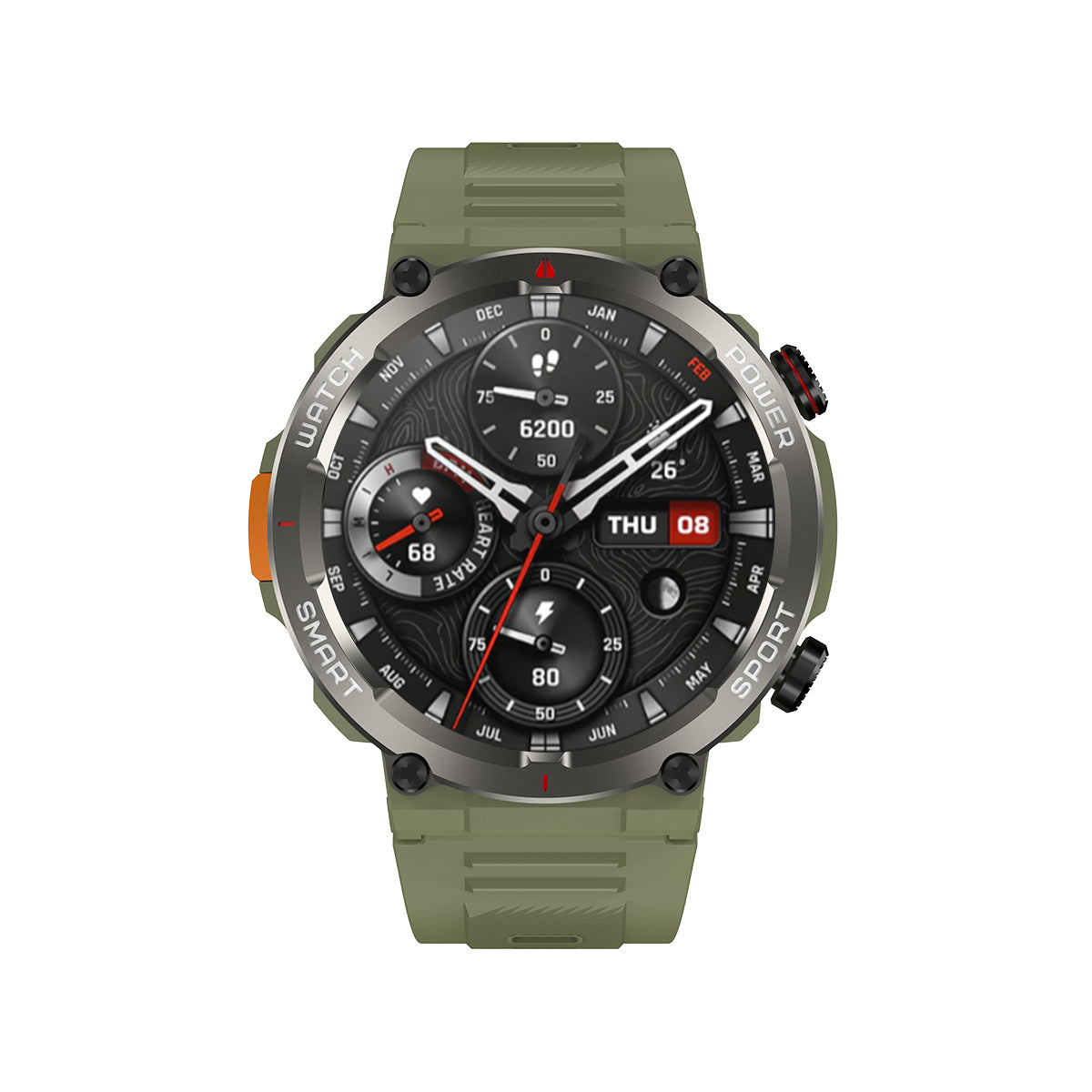 Blackview W50 Pro 1.45" IP68 Wasserdicht Smartwatch mit LED-Taschenlampe