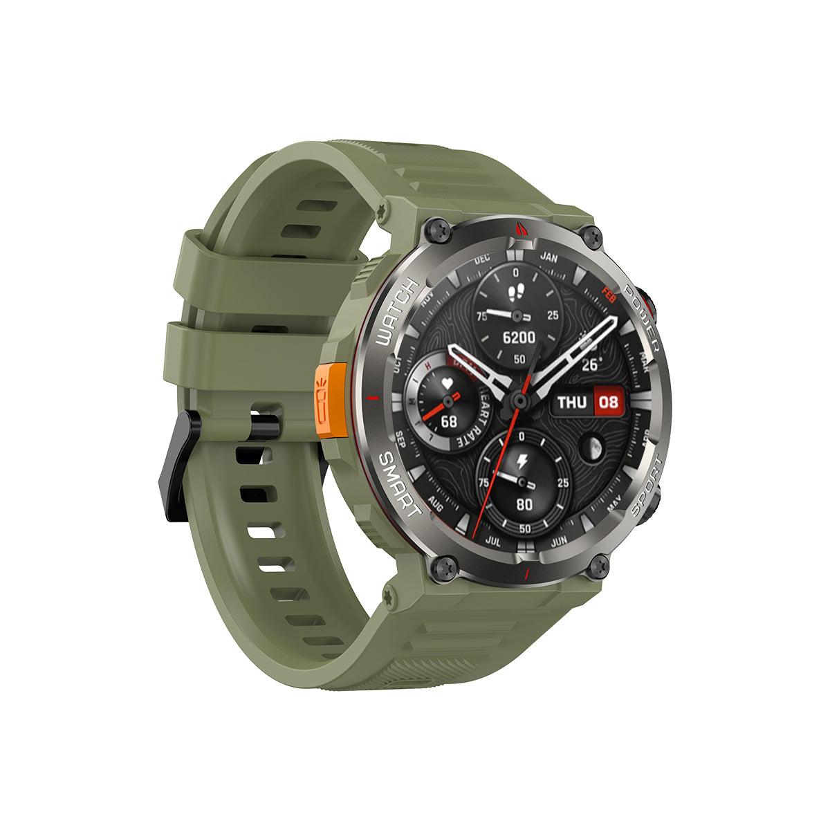 Blackview W50 Pro 1.45" IP68 Wasserdicht Smartwatch mit LED-Taschenlampe