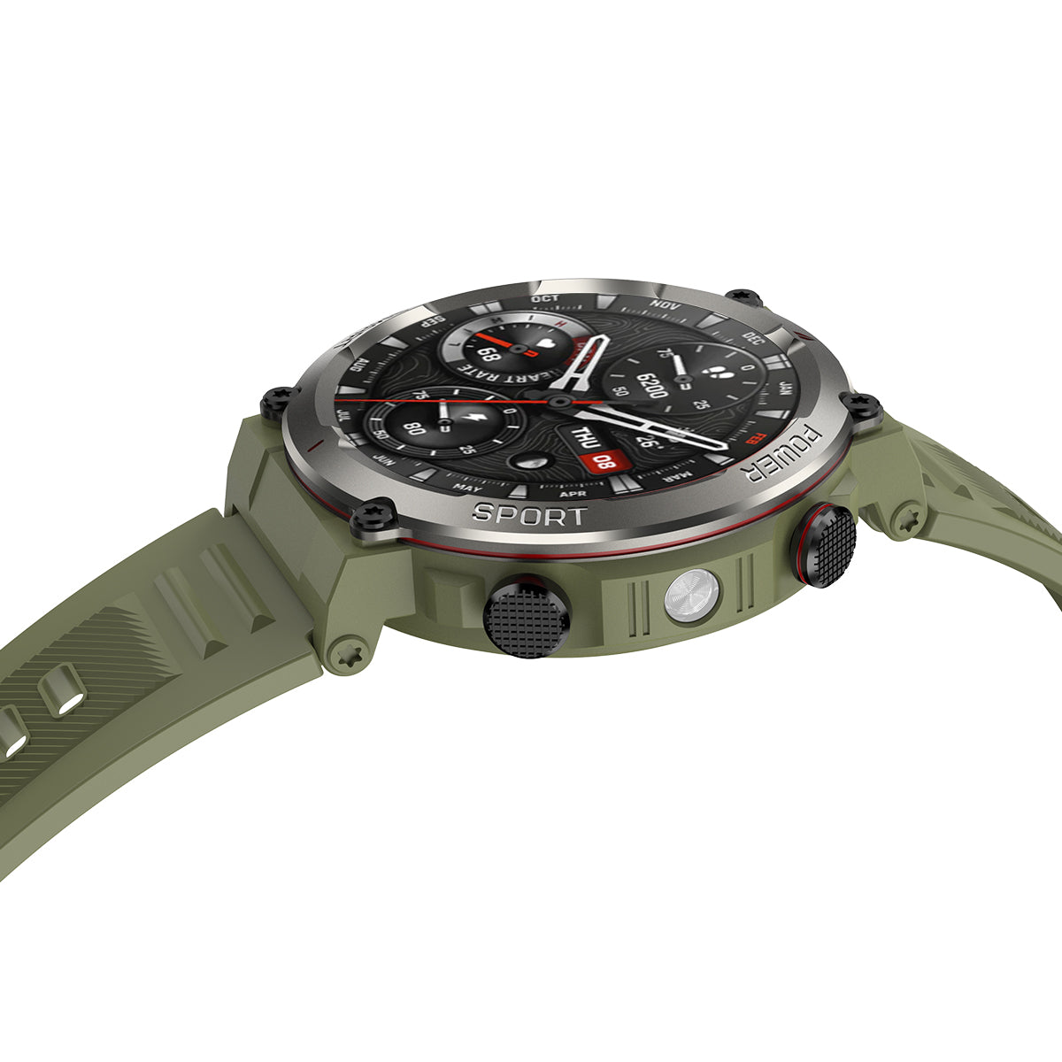 Blackview W50 Pro 1.45" IP68 Wasserdicht Smartwatch mit LED-Taschenlampe