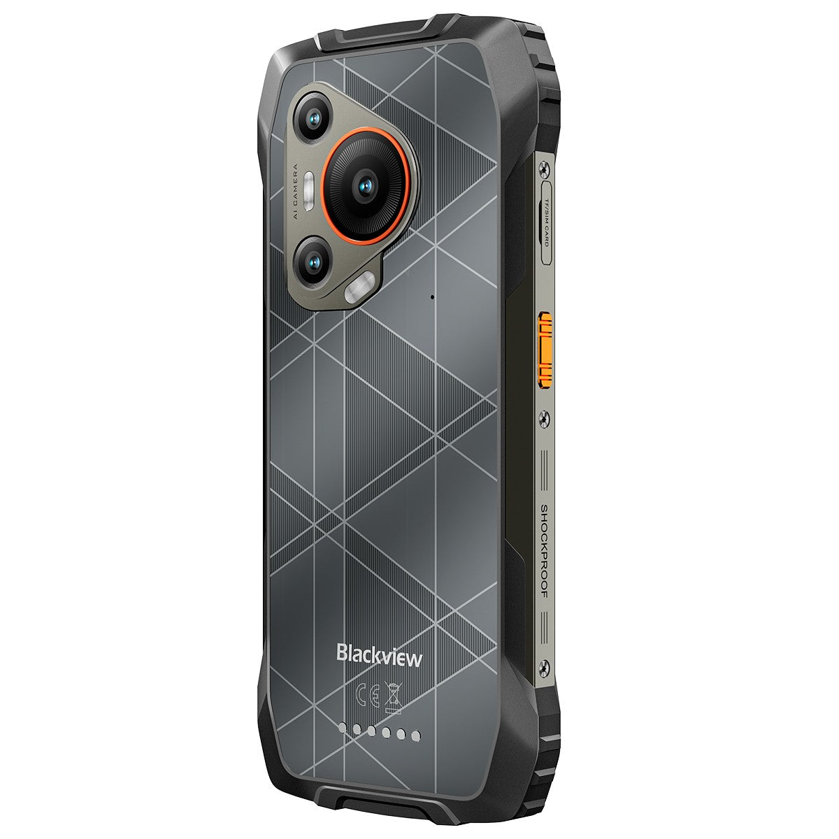 Blackview BL7000 - Robustes Smartphone 6.78 Zoll Android 15, 50MP+20MP Nachtsichtkamera, 7500mAh Akku, MediaTek Dimensity 6300, 8GB + 256GB