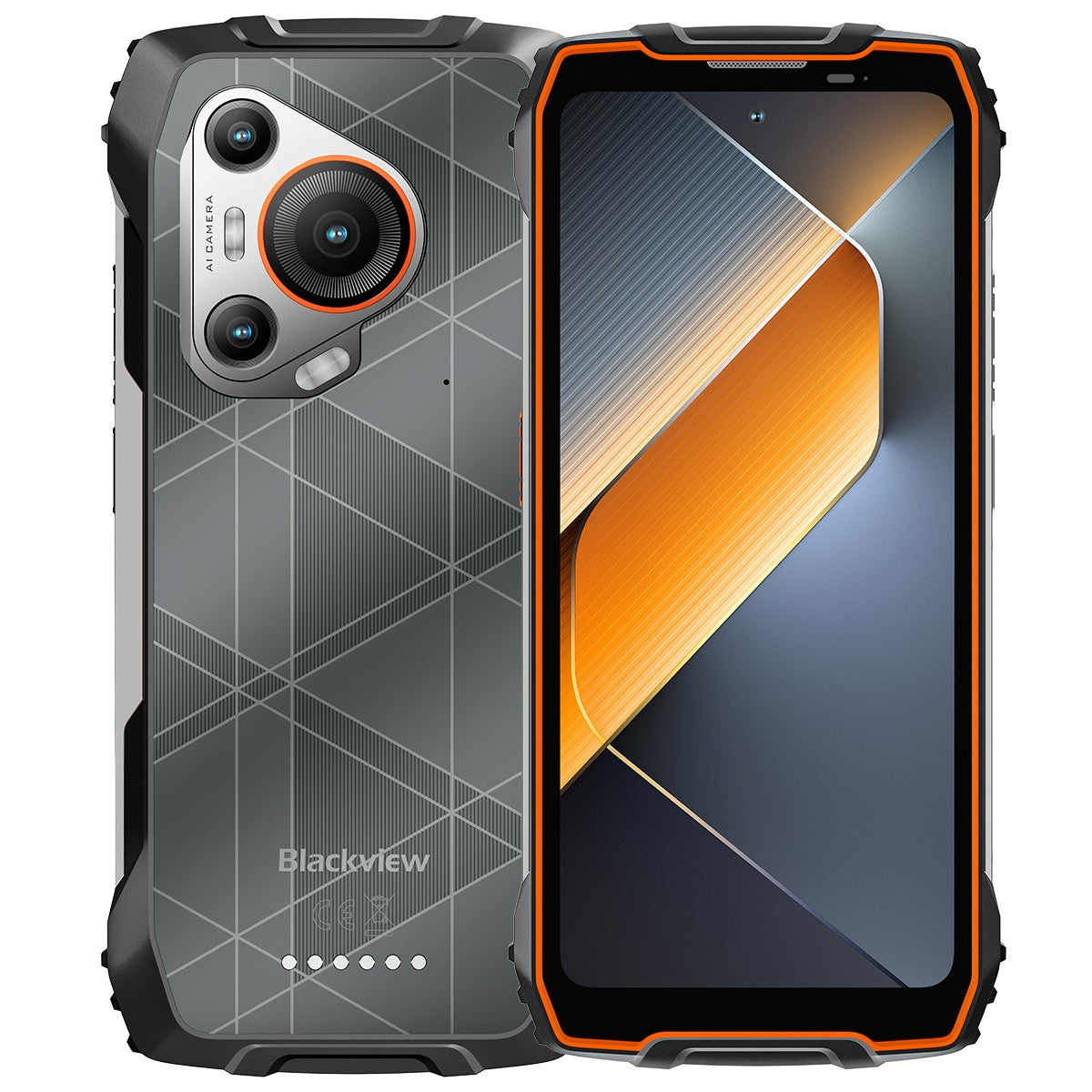 Blackview BL7000 - Robustes Smartphone 6.78 Zoll Android 15, 50MP+20MP Nachtsichtkamera, 7500mAh Akku, MediaTek Dimensity 6300, 8GB + 256GB