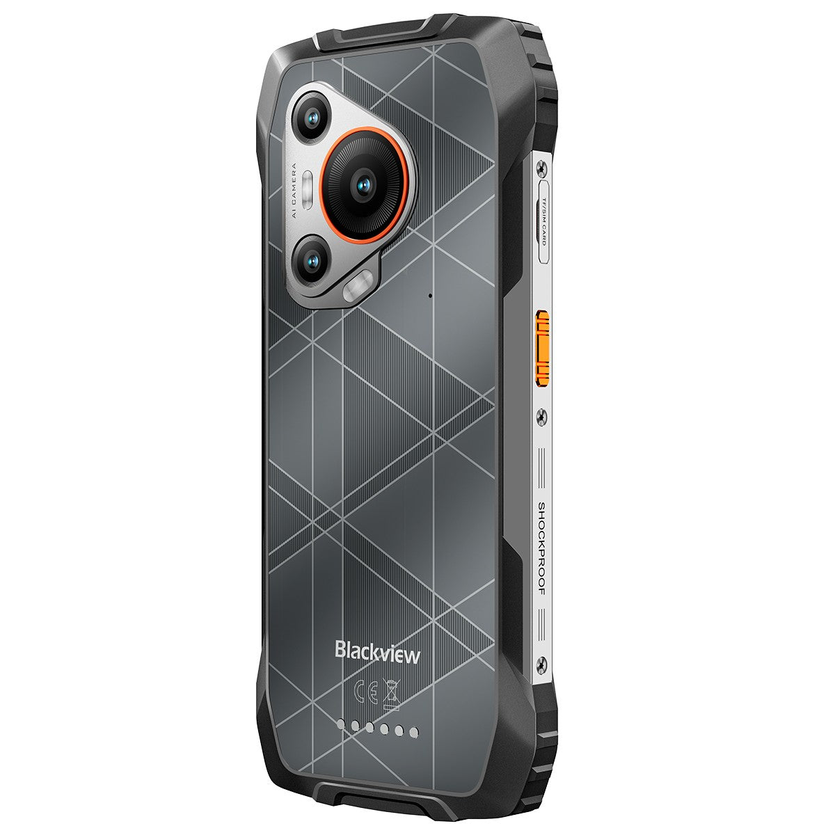 Blackview BL7000 - Robustes Smartphone 6.78 Zoll Android 15, 50MP+20MP Nachtsichtkamera, 7500mAh Akku, MediaTek Dimensity 6300, 8GB + 256GB