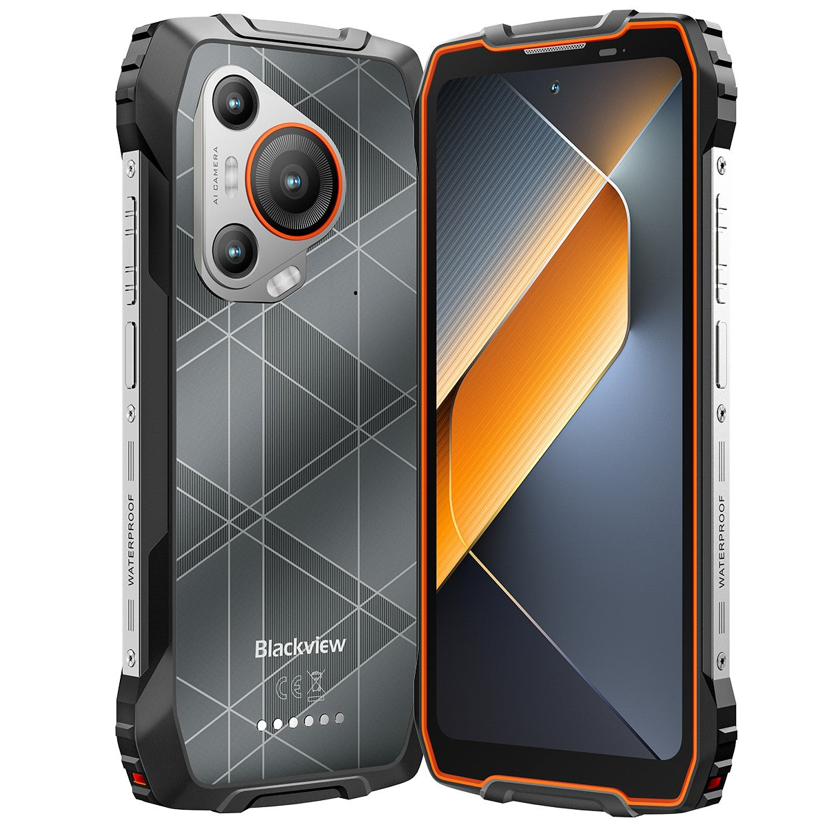 Blackview BL7000 - Robustes Smartphone 6.78 Zoll Android 15, 50MP+20MP Nachtsichtkamera, 7500mAh Akku, MediaTek Dimensity 6300, 8GB + 256GB