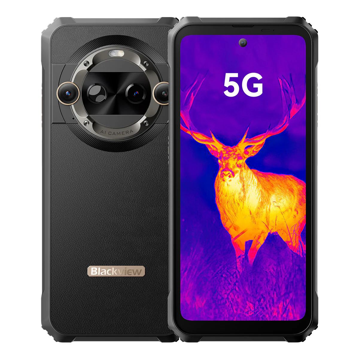 Blackview BL9000 Pro 5G 12+512GB FLIR® Lepton 3.5 Thermal lmaging Camera MyFLIR® Pro APP 6.78-inch Dimensity 8020 6nm Ruggedized Cellphone