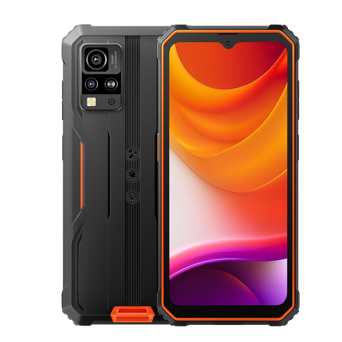 Blackview BV4800 SE - Robustes Smartphone 6.56 Zoll, 16MP+2MP Kamera, 5100mAh Akku,  4GB + 64GB Android 15