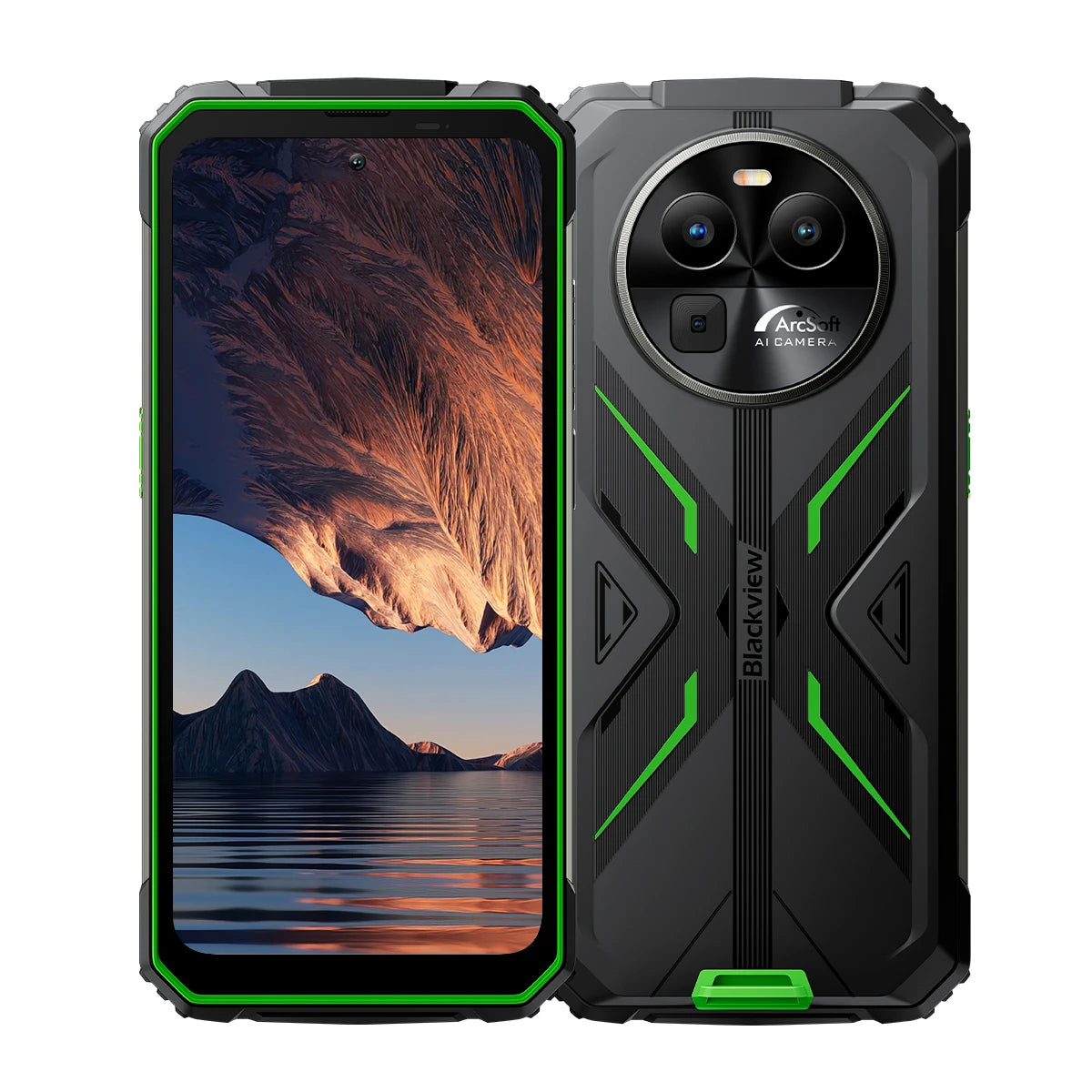 Blackview BV8100 Super-bright Dual LED Flashlight 6.5-Inch 120Hz Display MediaTek Helio G99 8/12+256GB 8800mAh 4G Ruggedized Cellphone