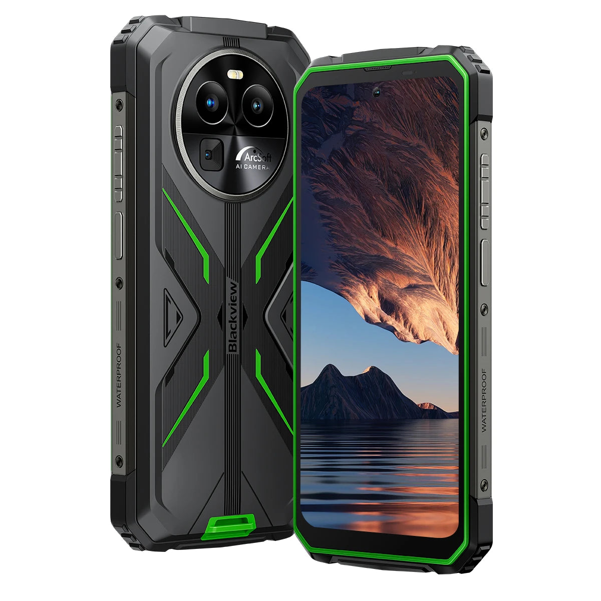 Blackview BV8100 Super-bright Dual LED Flashlight 6.5-Inch 120Hz Display MediaTek Helio G99 8/12+256GB 8800mAh 4G Ruggedized Cellphone