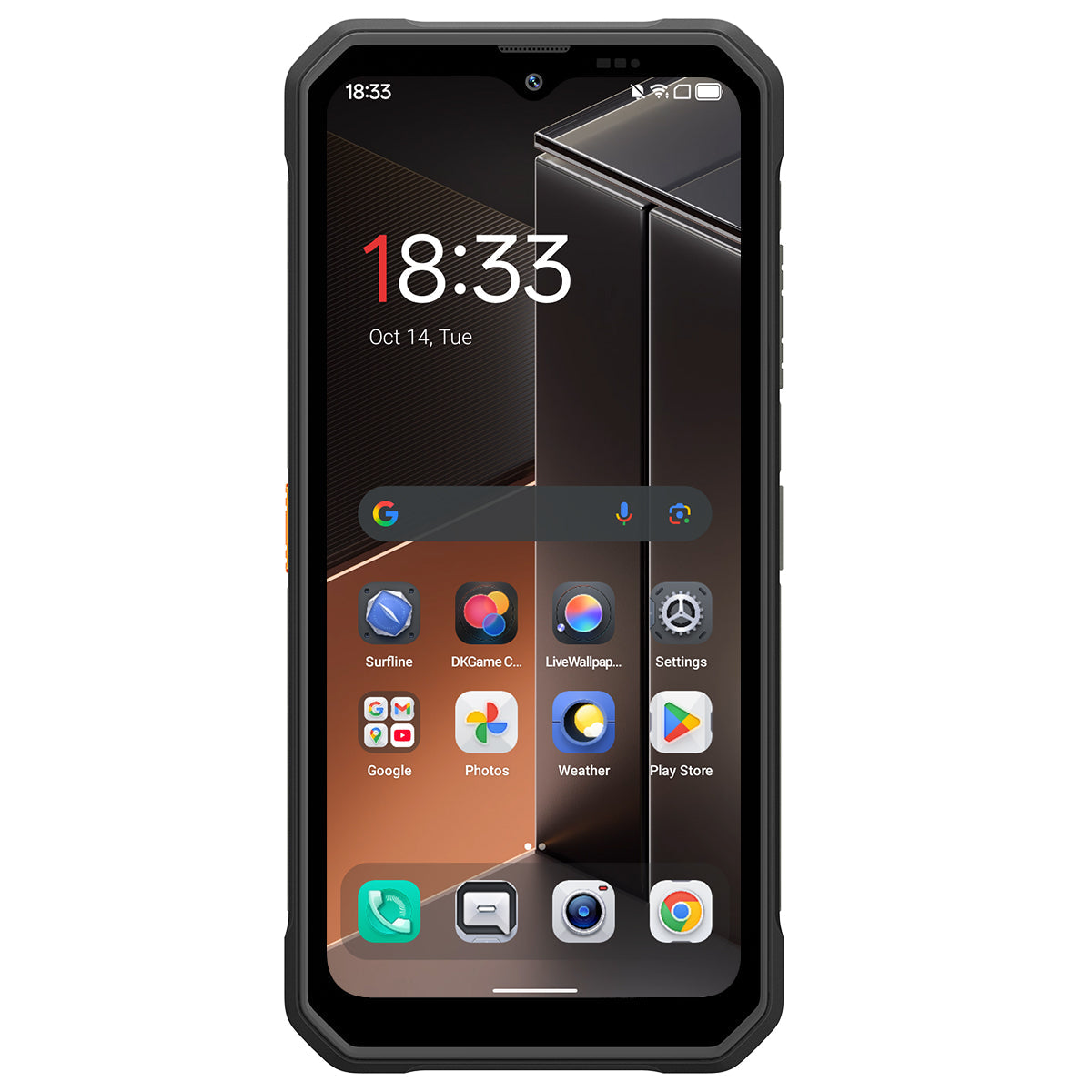 Blackview FORT 100 – Outdoor Handy 4G Ultradünn, 6,56 Zoll, 8+128GB, 5000mAh, 16MP