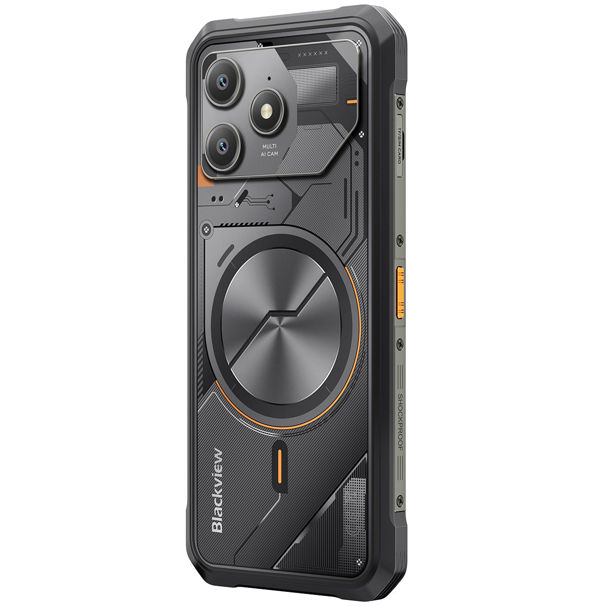Blackview FORT 100 – Outdoor Handy 4G Ultradünn, 6,56 Zoll, 8+128GB, 5000mAh, 16MP