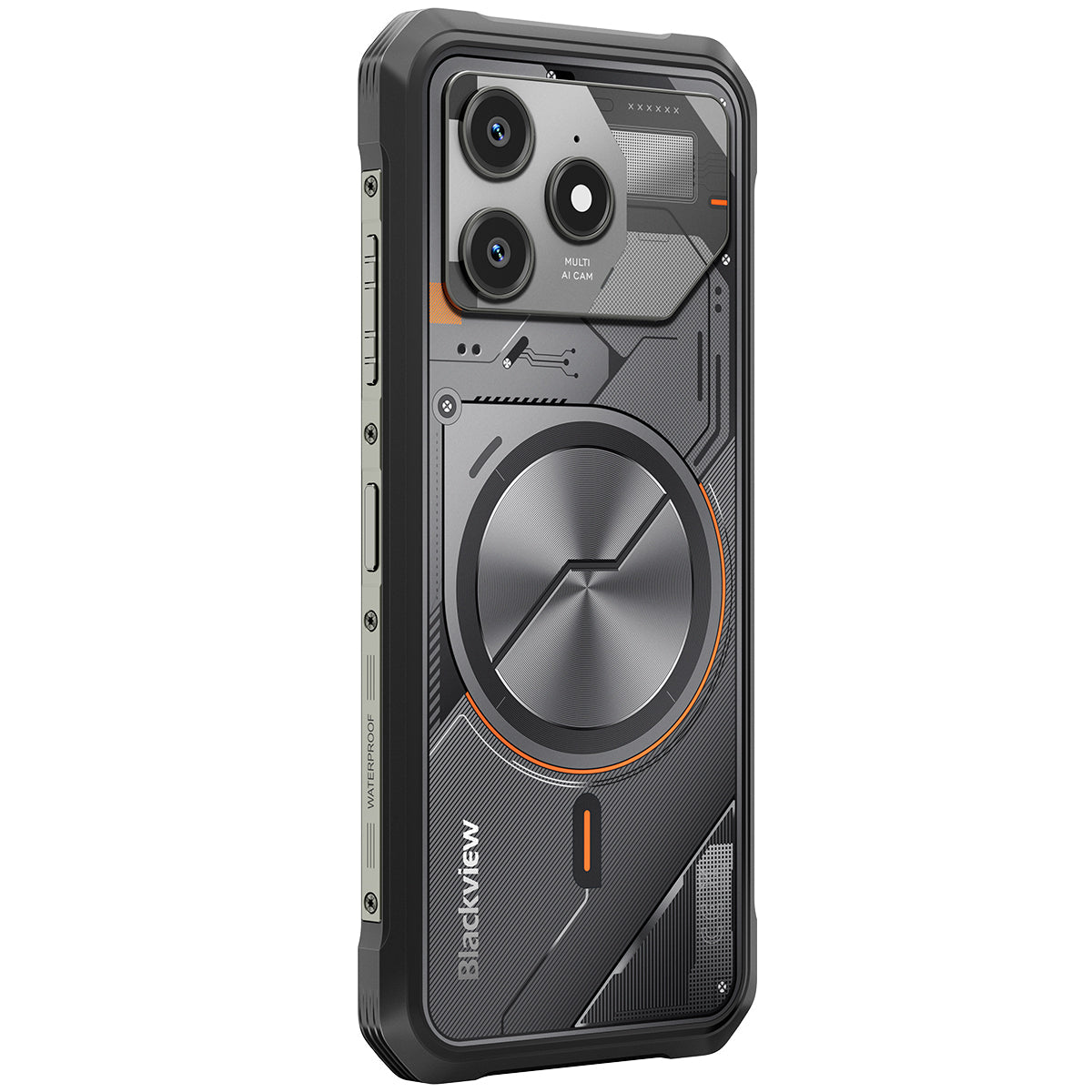 Blackview FORT 100 – Outdoor Handy 4G Ultradünn, 6,56 Zoll, 8+128GB, 5000mAh, 16MP