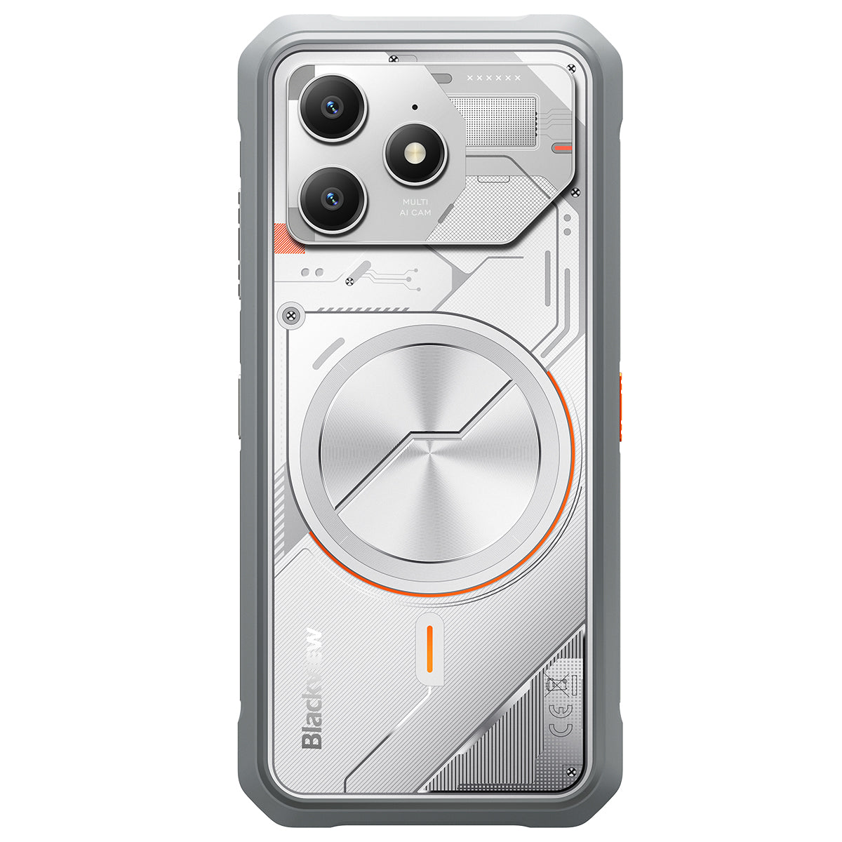 Blackview FORT 100 – Outdoor Handy 4G Ultradünn, 6,56 Zoll, 8+128GB, 5000mAh, 16MP
