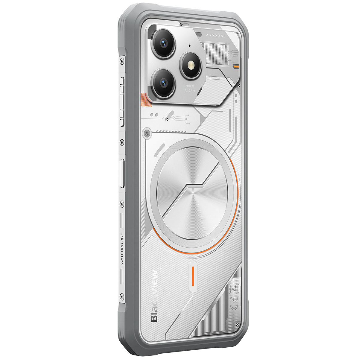 Blackview FORT 100 – Outdoor Handy 4G Ultradünn, 6,56 Zoll, 8+128GB, 5000mAh, 16MP