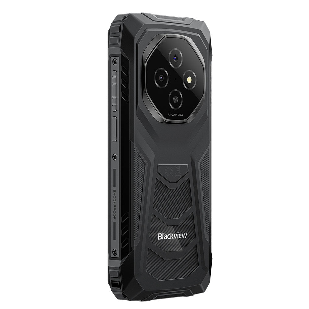 BLACKVIEW Fort 1 - AI Outdoor Handy 6.56'', 128GB ROM 4GB RAM, 10 000 mAh, Unisoc Tiger T615 Octa-core 4G