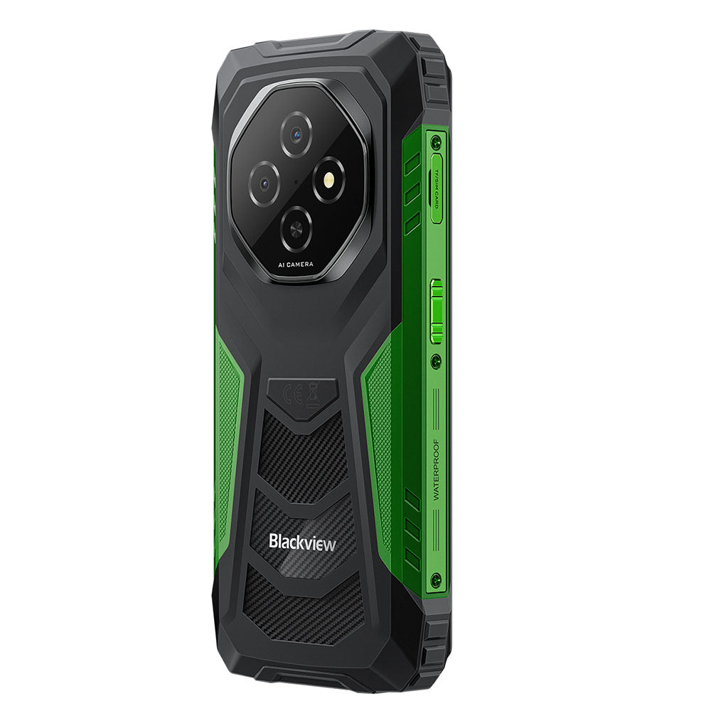 BLACKVIEW Fort 1 - AI Outdoor Handy 6.56'', 128GB ROM 4GB RAM, 10 000 mAh, Unisoc Tiger T615 Octa-core 4G