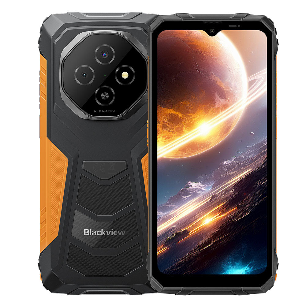 BLACKVIEW Fort 1 - AI Outdoor Handy 6.56'', 128GB ROM 4GB RAM, 10 000 mAh, Unisoc Tiger T615 Octa-core 4G