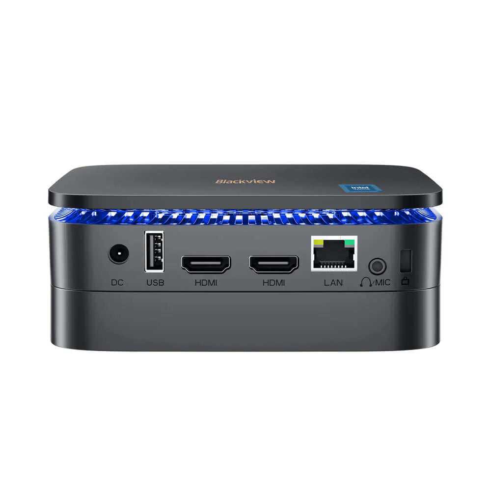 Blackview MP60 Mini PC Intel N-series CPU Windows 11 Pro VESA Mount Support Mini PC