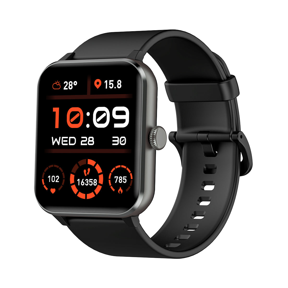 Blackview R50 – Sport-Smartwatch | Herzfrequenzmessung, Schlafüberwachung, 100+ Sportmodi, IP68, Bluetooth-Anrufe
