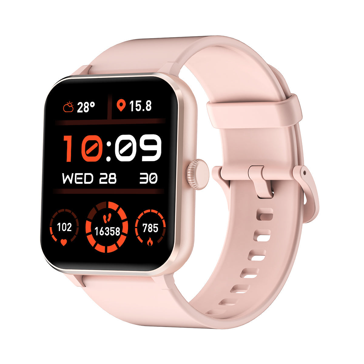 Blackview R50 – Sport-Smartwatch | Herzfrequenzmessung, Schlafüberwachung, 100+ Sportmodi, IP68, Bluetooth-Anrufe