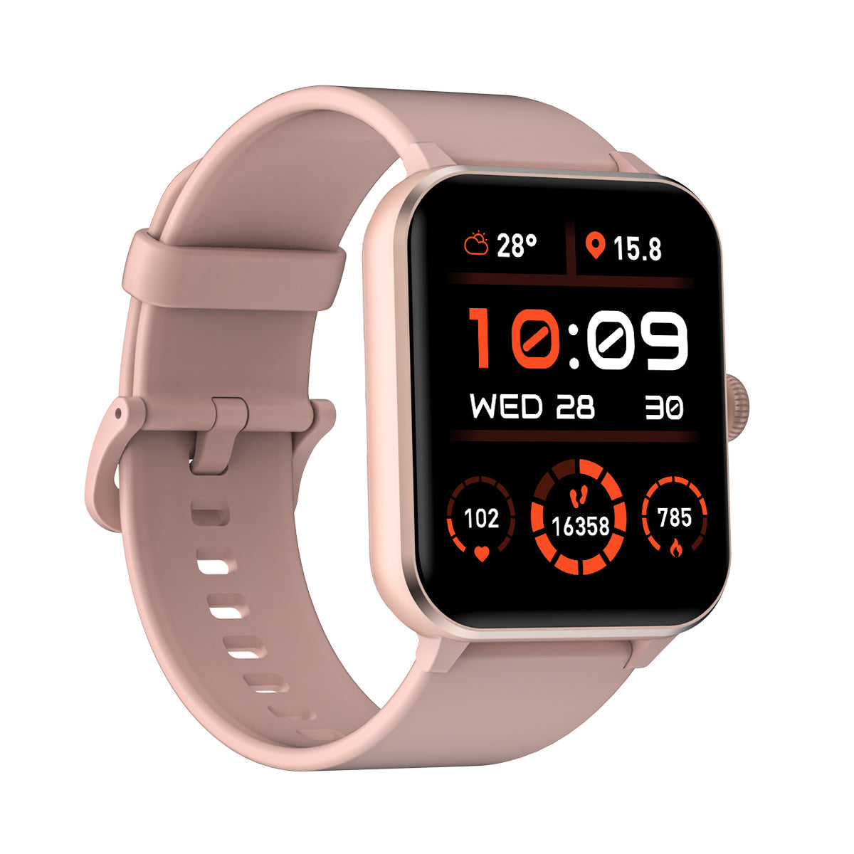 Blackview R50 – Sport-Smartwatch | Herzfrequenzmessung, Schlafüberwachung, 100+ Sportmodi, IP68, Bluetooth-Anrufe