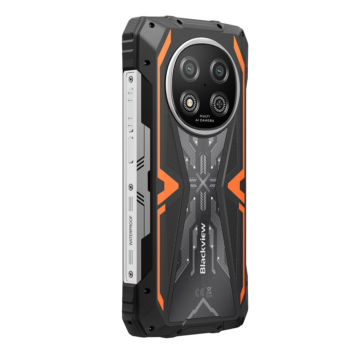 Blackview ROCK 2 - 5G Rugged Smartphone 15000 mAh – 6,67" 120Hz UNISOC T8100 AI Kamera IP68/IP69K