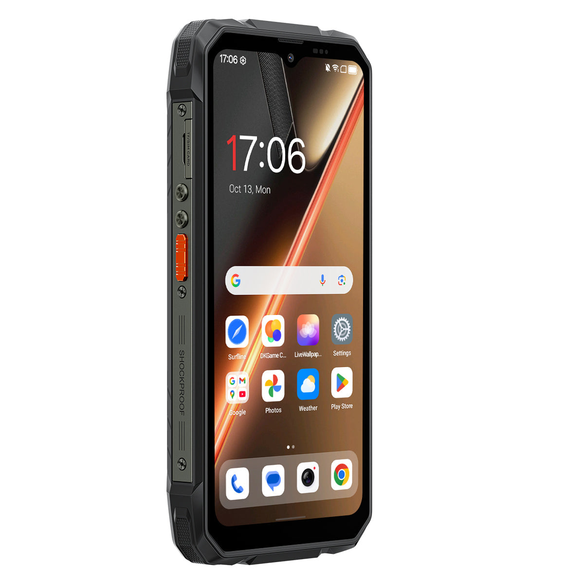 Blackview ROCK 1 Pro - Rugged Smartphone 15000 mAh mit 2D Barcode Scanner – 6,56" 90Hz Display, 4G, Nachtsichtkamera IP68/IP69K