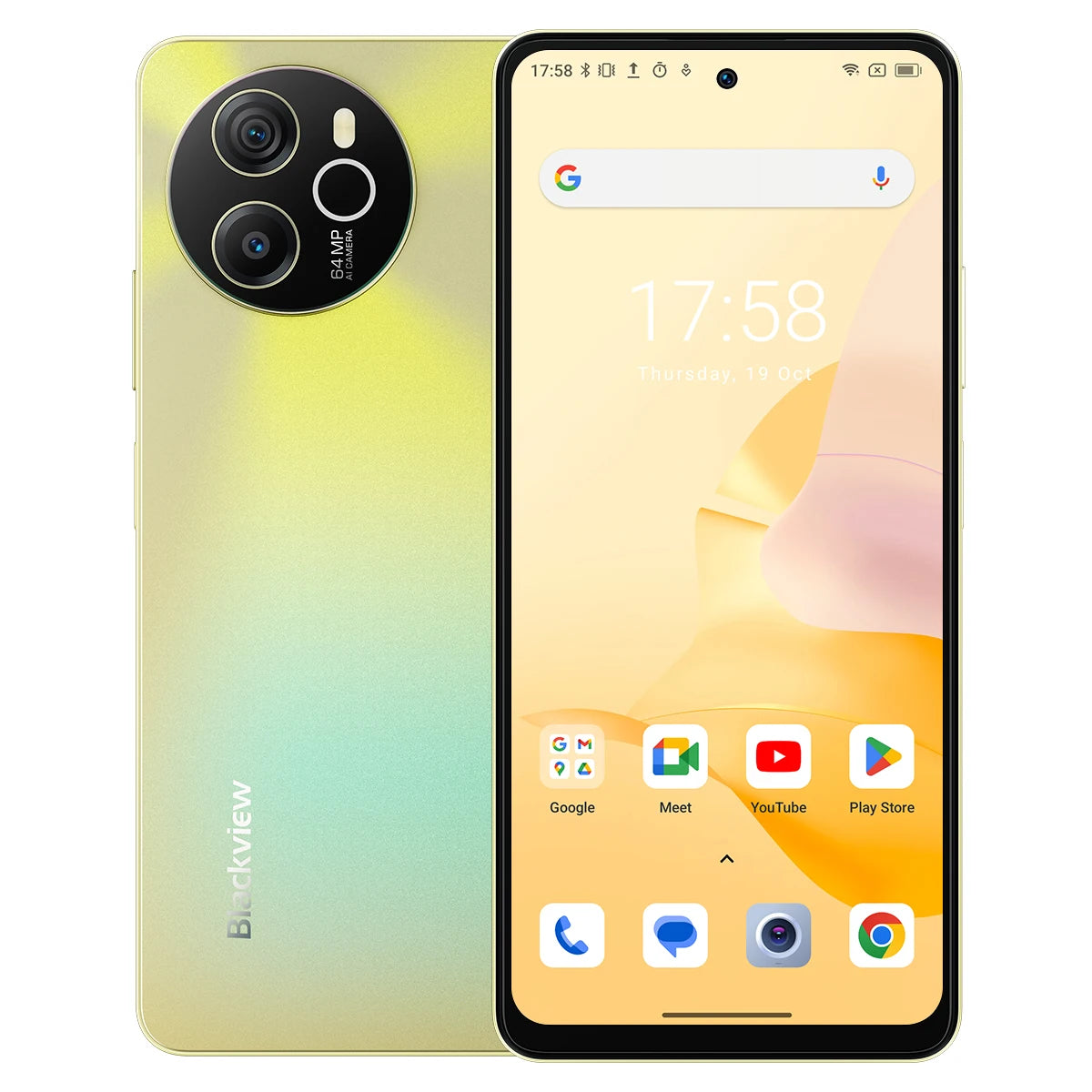 Blackview Shark 8 6.78" 2.4K 120Hz Display MediaTek Helio G99 8GB+128GB/256GB 64MP Camera 4G Smartphone