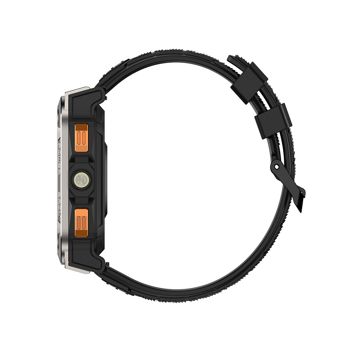 Blackview W80 Pro - Smartwatch GPS Outdoor 1,91 Zoll mit LED-Taschenlampe – 900 mAh Akku Militär Fitness Tracker IP68 Wasserdicht