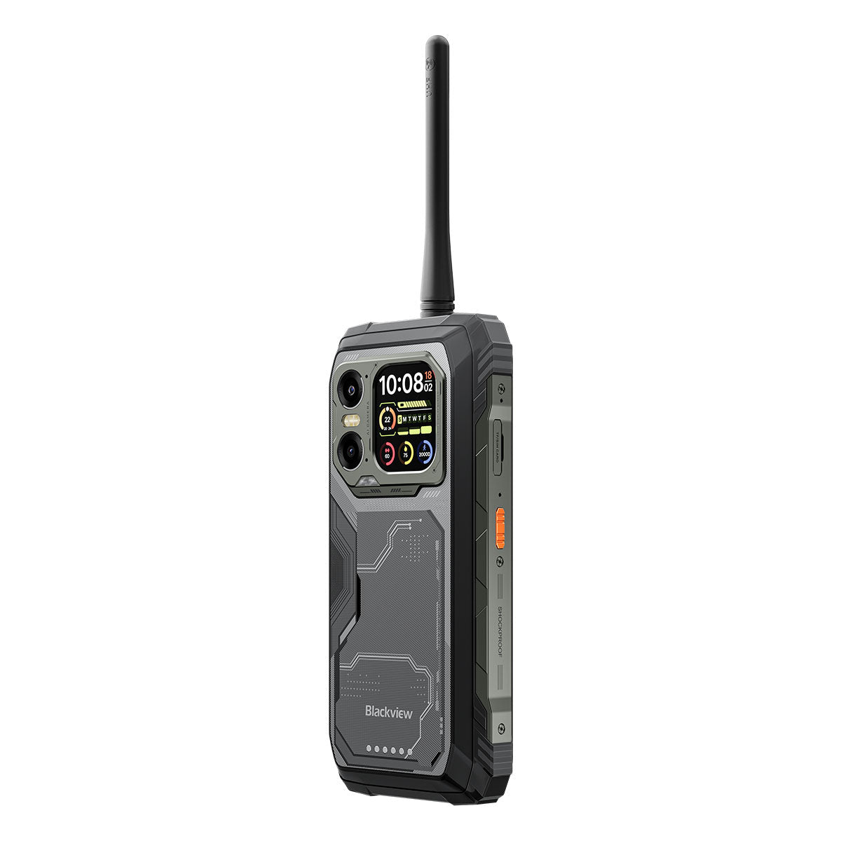 Blackview XPLORE 1  Walkie Talkie -  5G Outdoor Smartphone 6,78" 120 Hz Hauptdisplay, 2,01" Zweitdisplay & 20.000 mAh Akku