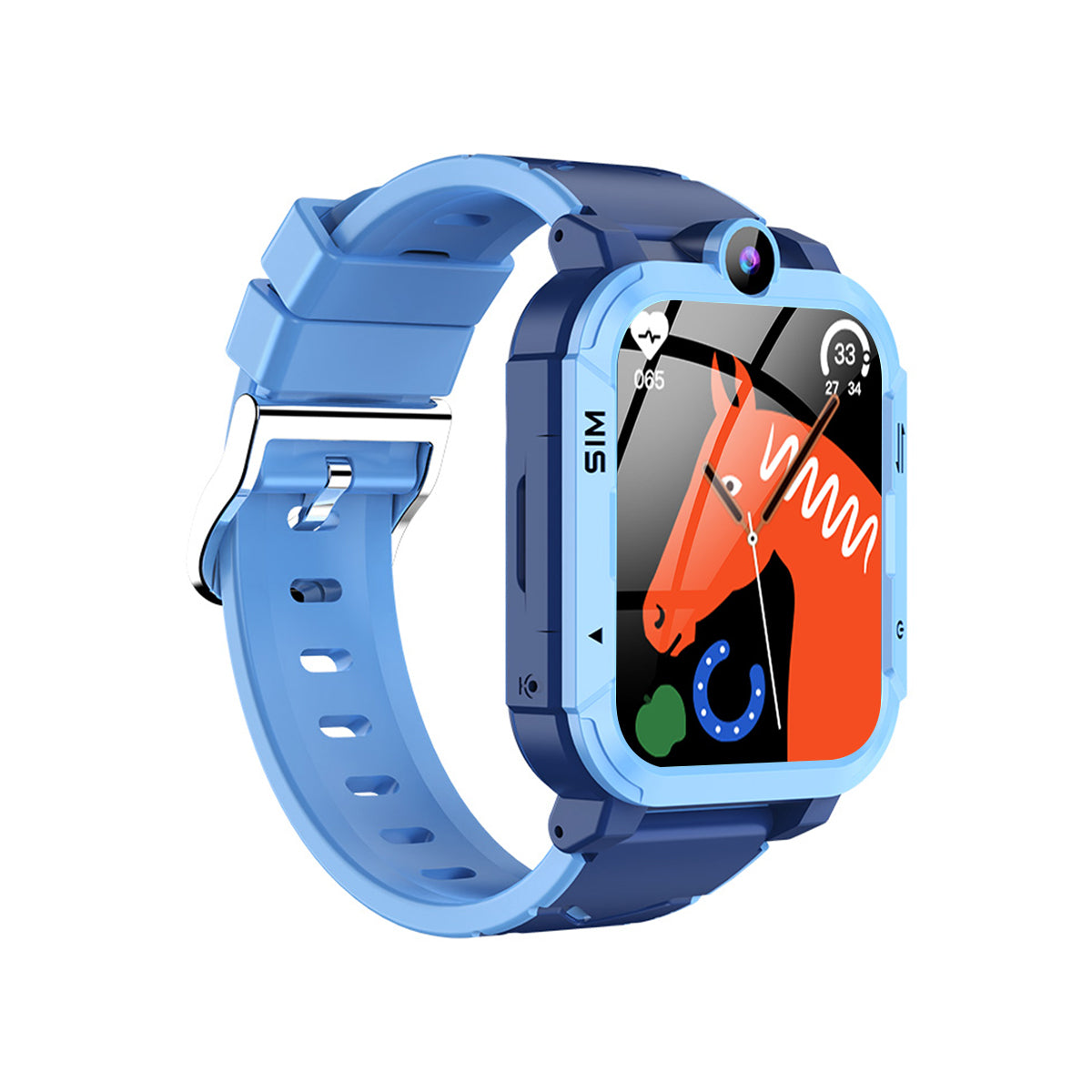 Blackview Z20  - Montre Connectée Pour Enfants 1.83'' IP67 Wasserdicht GPS Tracker 4G-Videoanruf