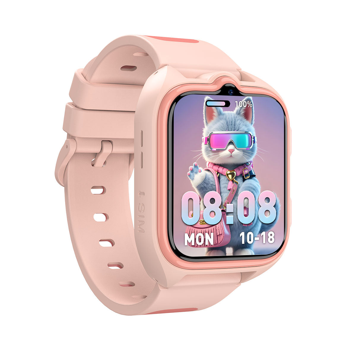 Blackview Z30 - Kinder Smartwatch 1,75 Zoll mit LED-Taschenlampe GPS 4G – Videoanruf WiFi LBS IA-Ortung SOS Schulmodus