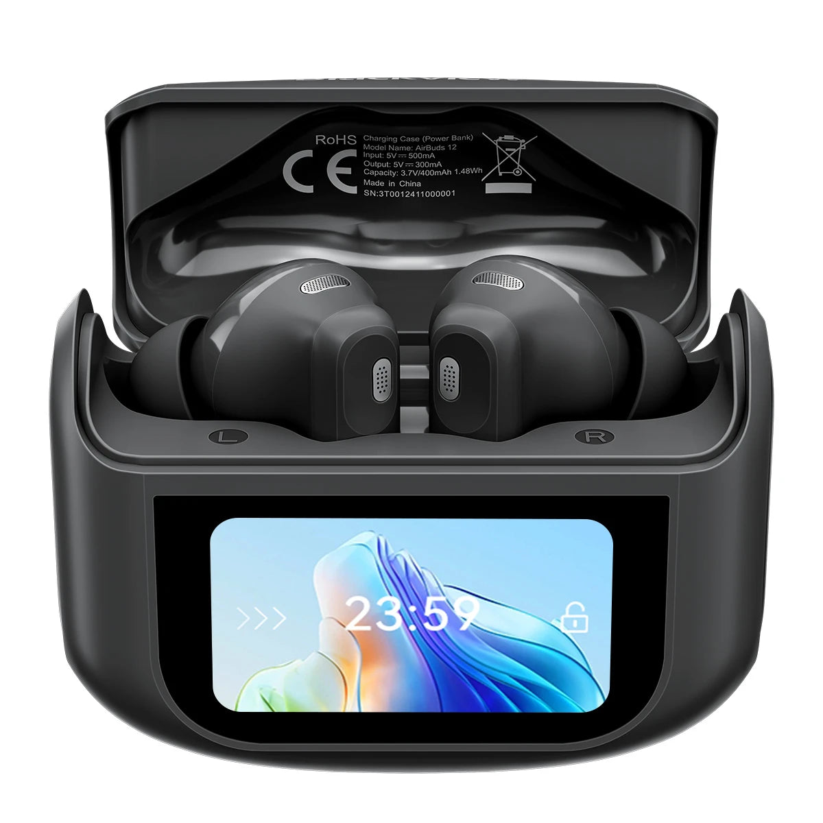 Blackview Airbuds 12 IPX7  TWS In-Ear-Kopfhörer ANC/ENC Aktive Geräuschunterdrückung