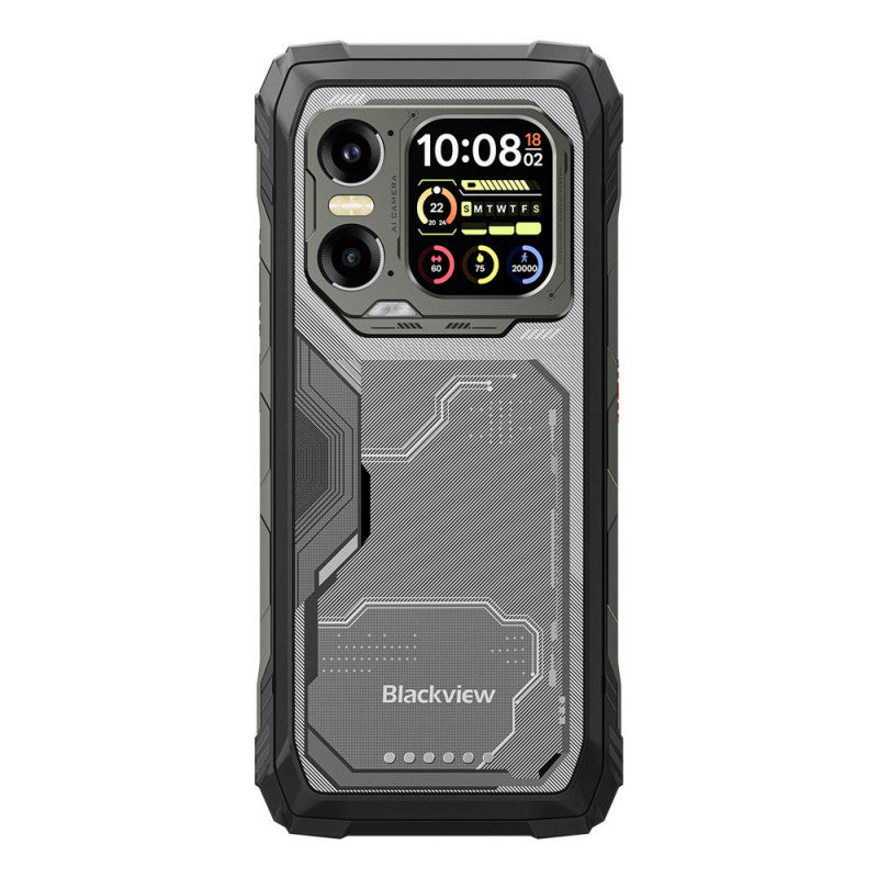 Blackview Xplore 1 -  AI Robustes Smartphone 5G 6.78" 120Hz mit 170 LM Taschenlampe & 2,01"-Sekundärdisplay, 20 000 mAh, 12GB+256GB