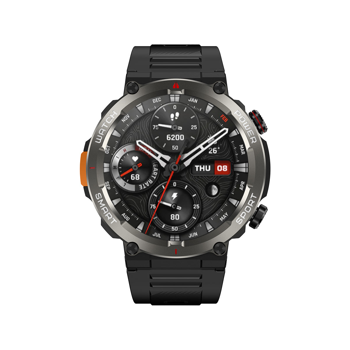 Blackview WP50 Pro 1.45" IP68 Wasserdicht Smartwatch mit LED-Taschenlampe
